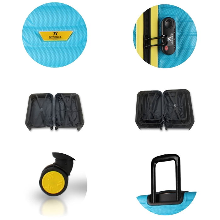 Zoozie Bags Maleta de Cabina Turquesa Zoozie Bags Maleta de Cabina Turquesa